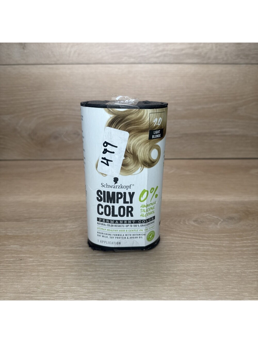 Schwarzkopf Simply Color Permanent Hair Color 9.0 Light Blonde OPEN BOX